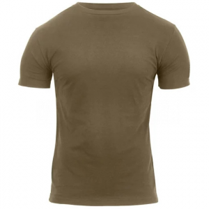 Футболка армейская Rothco Athletic Fit Military T-Shirt Brown
